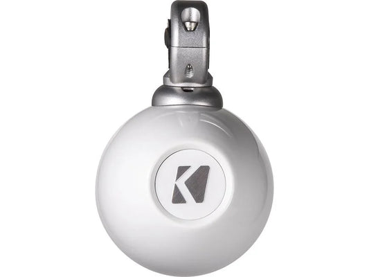 Kicker 40KMMTESW Unloaded tower enclosures designed for Kicker 4" marine speakers (White)