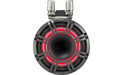 Kicker 44KMTC114 11" wakeboard tower speakers with LED grilles