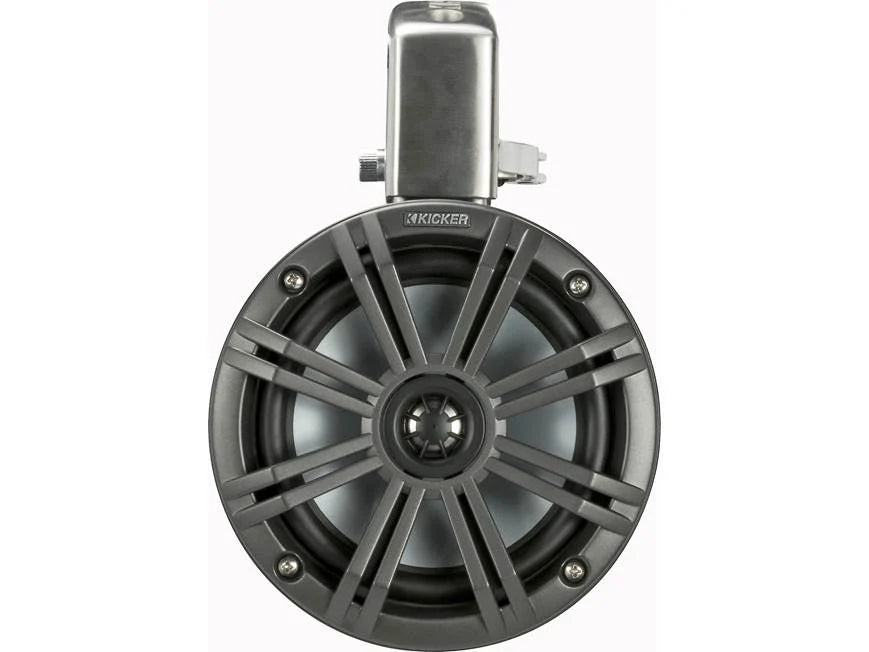 Kicker 45KMTC65 6-1/2" wakeboard tower speakers (Charcoal/Black)