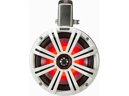 Kicker 45KMTC8W 8" wakeboard tower speakers (White)