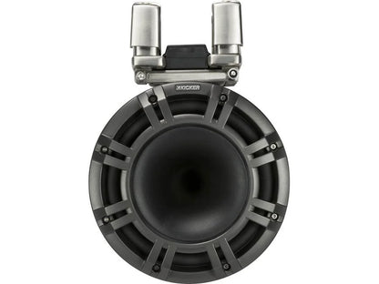 Kicker 44KMTC94 9" wakeboard tower speakers with LED grilles (Black)