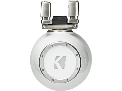 Kicker 44KMTC94W 9" wakeboard tower speakers with LED grilles (White)