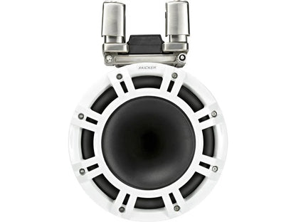 Kicker 44KMTC94W 9" wakeboard tower speakers with LED grilles (White)