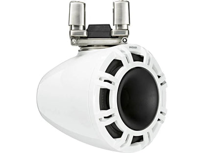 Kicker 44KMTC94W 9" wakeboard tower speakers with LED grilles (White)