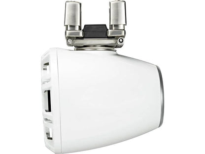 Kicker 44KMTC94W 9" wakeboard tower speakers with LED grilles (White)