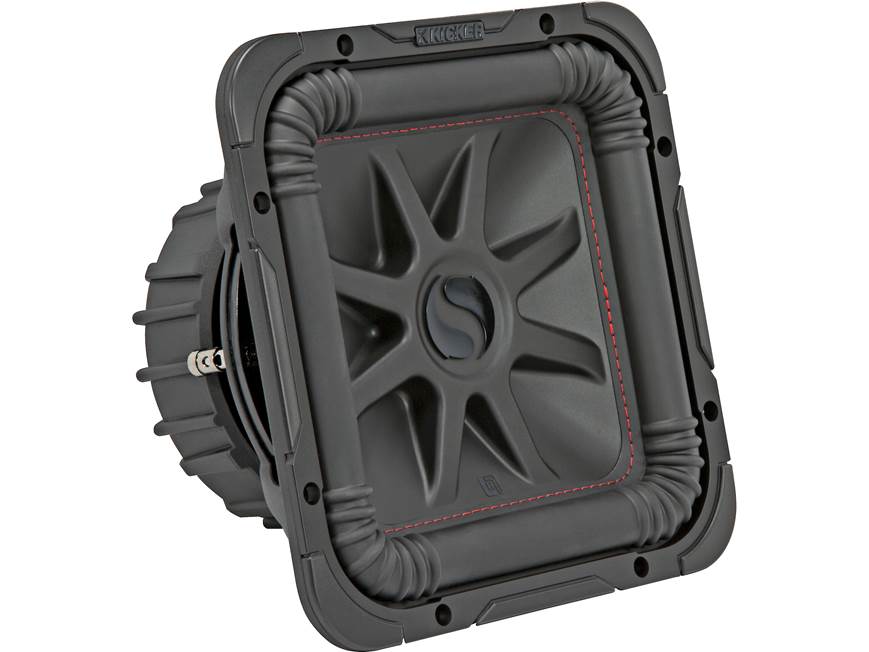 Kicker 45L7R102 Solo-Baric L7R Series 10" subwoofer with dual 2-ohm voice coils