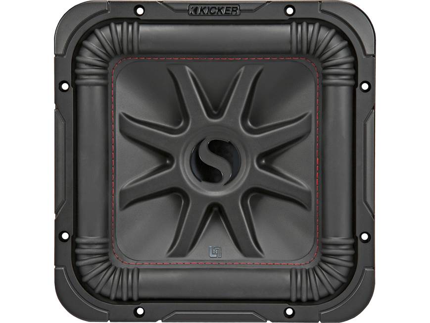 Kicker 45L7R104 Solo-Baric L7R Series 10" subwoofer with dual 4-ohm voice coils