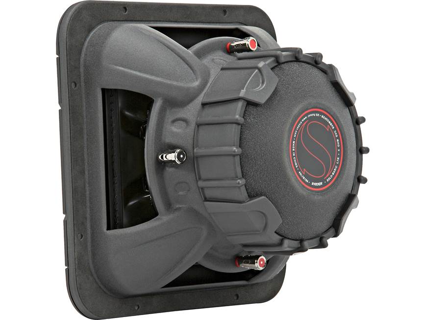 Kicker 45L7R104 Solo-Baric L7R Series 10" subwoofer with dual 4-ohm voice coils