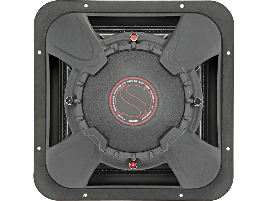Kicker 45L7R124 Solo-Baric L7R Series 12" subwoofer with dual 4-ohm voice coils