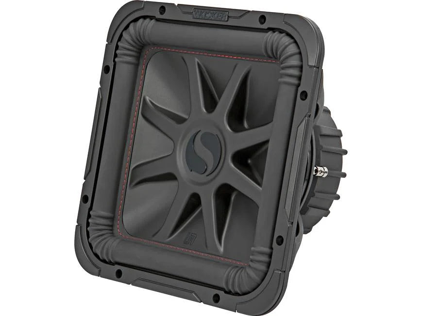 Kicker 45L7R124 Solo-Baric L7R Series 12" subwoofer with dual 4-ohm voice coils