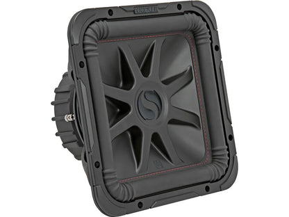 Kicker 45L7R124 Solo-Baric L7R Series 12" subwoofer with dual 4-ohm voice coils