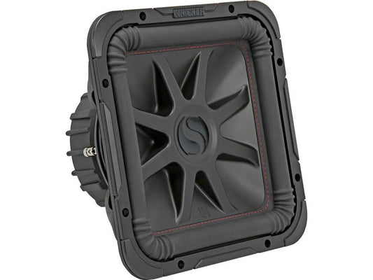 Kicker 45L7R124 Solo-Baric L7R Series 12" subwoofer with dual 4-ohm voice coils