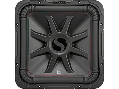 Kicker 45L7R154 Solo-Baric L7R Series 15" subwoofer with dual 4-ohm voice coils