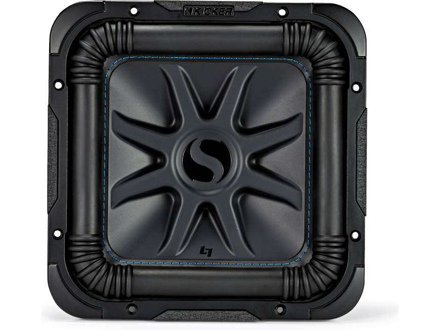 Kicker 44L7S102 Solo-Baric L7S Series 10" subwoofer with dual 2-ohm voice coils