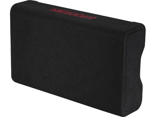 Kicker 49L7TDF102 Sealed downward-firing enclosure with L7T 10" 2-ohm shallow-mount square subwoofer