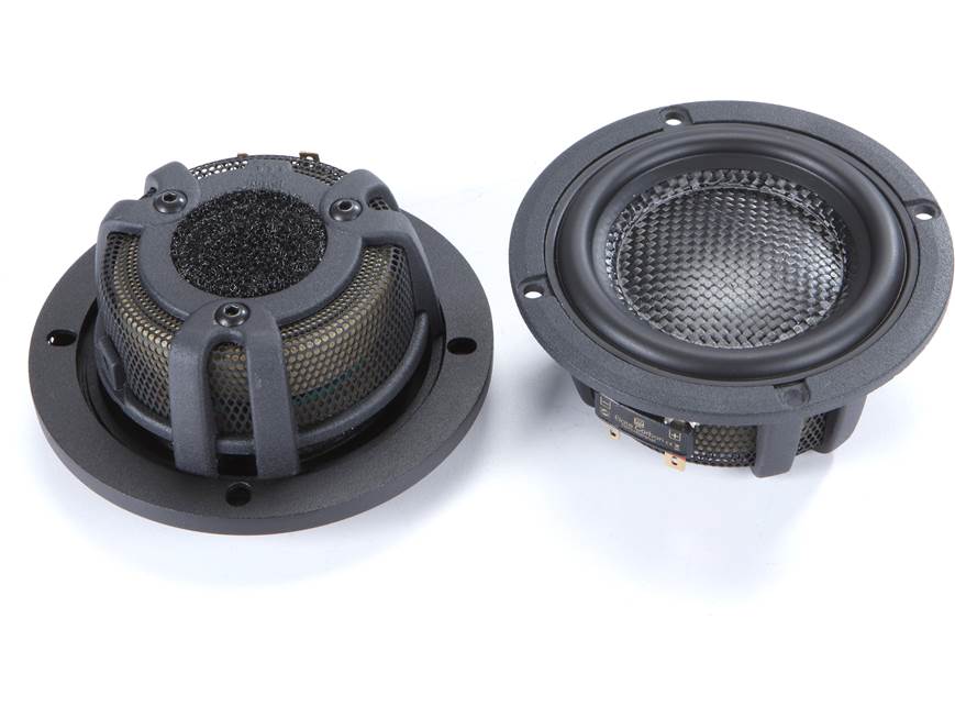Morel Elate Carbon 53A, 63A, P3A Elate Carbon Series 3-way component speaker system