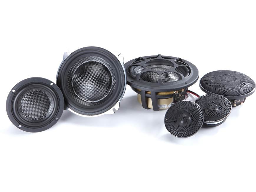 Morel Elate Carbon Pro 53A, 63A, 93A Elate Carbon Pro Series 3-way component speaker system