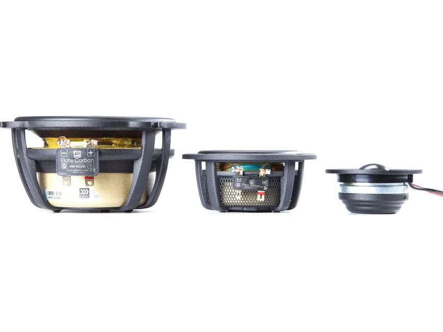 Morel Elate Carbon Pro 53A, 63A, 93A Elate Carbon Pro Series 3-way component speaker system