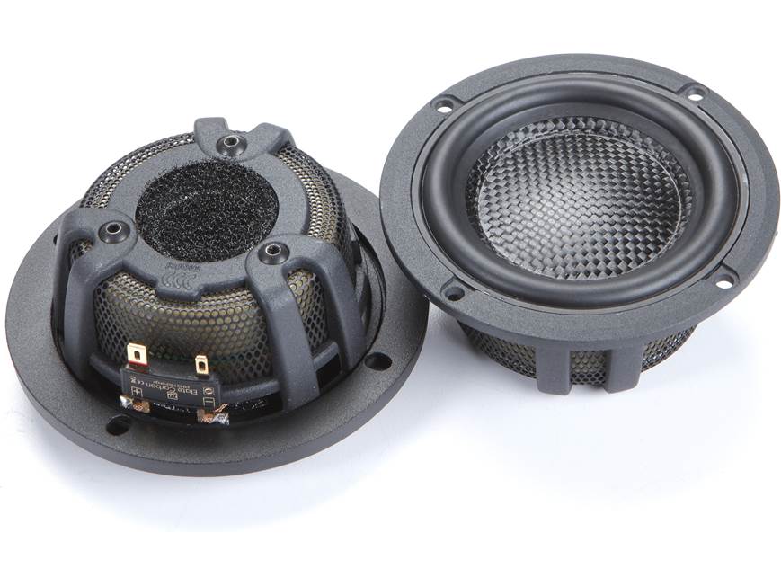 Morel Elate Carbon 53A, 63A, P3A Elate Carbon Series 3-way component speaker system