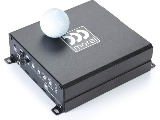 Morel MPD 1.500 MPD Series mono subwoofer amplifier — 550 watts RMS x 1 at 2 ohms