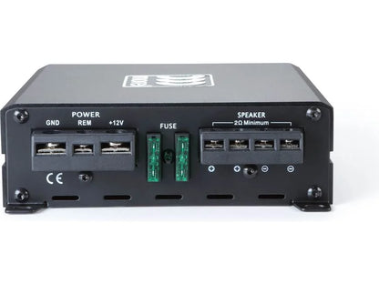 Morel MPD 1.500 MPD Series mono subwoofer amplifier — 550 watts RMS x 1 at 2 ohms