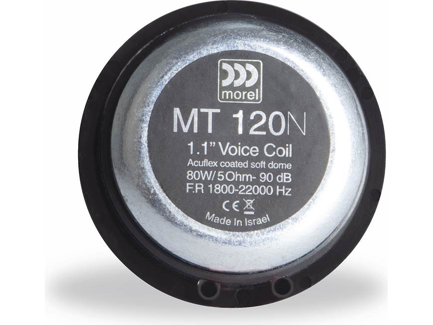 Morel MT120N Virtus Nano Carbon 1.1" Tweeters