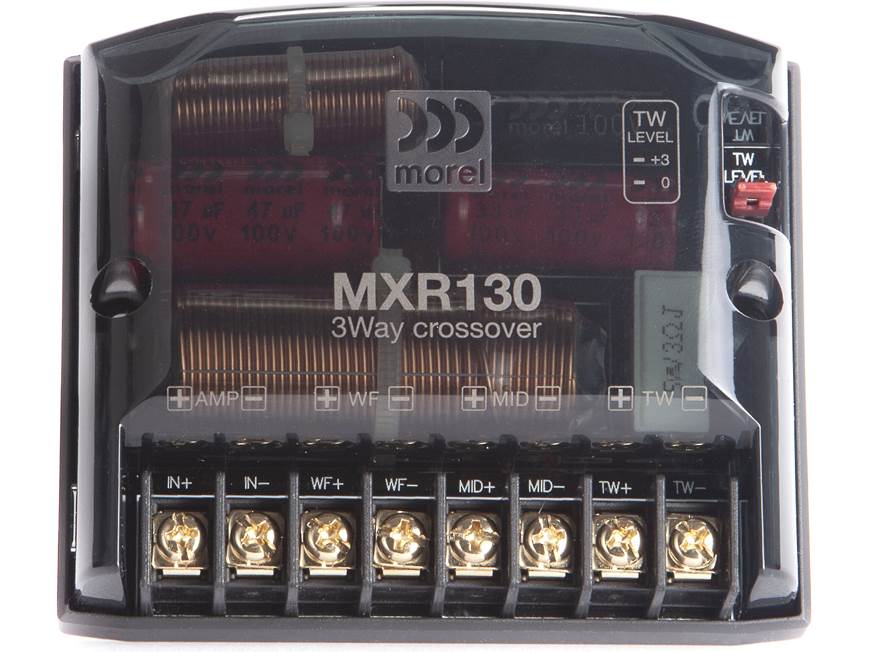 Morel MXR200.4, MXR250.4I, MXR130 Virtus Nano Carbon Series crossover