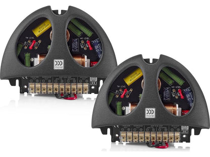 Morel MXT280C, MXT380C Elate Carbon Series 2 and 3 way crossover (pair)