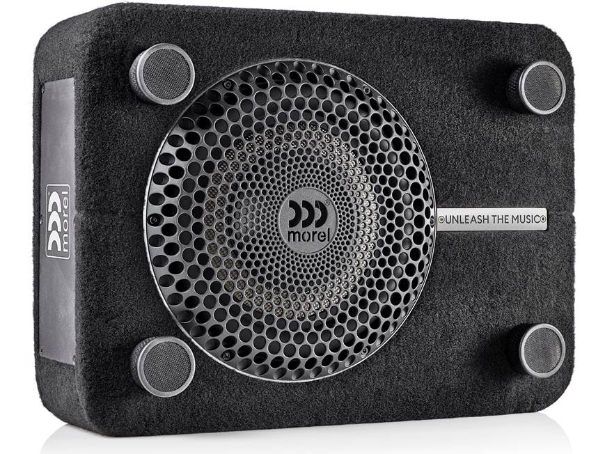 Morel Primo PSL8AE, PSL10AE Primo SL Series powered subwoofer 350-watt amplifier