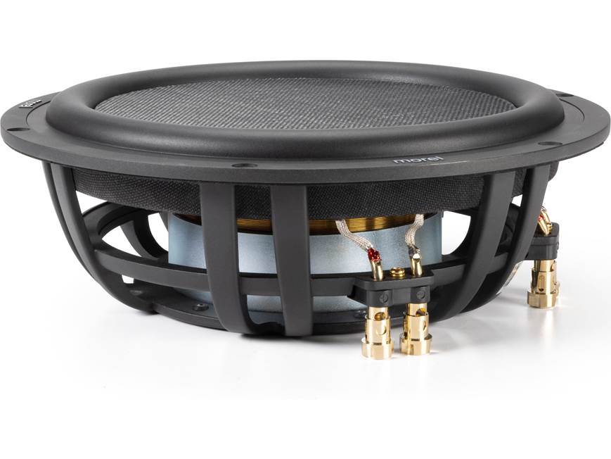 Morel Ultimo PowerSlim PS104D, PS124D shallow-mount component subwoofer with dual 4-ohm voice coils
