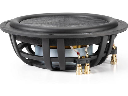Morel Ultimo PowerSlim PS104D, PS124D shallow-mount component subwoofer with dual 4-ohm voice coils