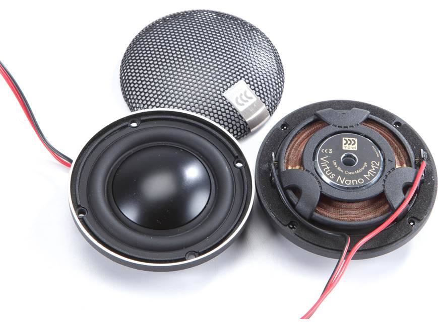 Morel Virtus Nano Carbon 63 Virtus Nano Carbon Series 6-1/2" 3-way component speaker system