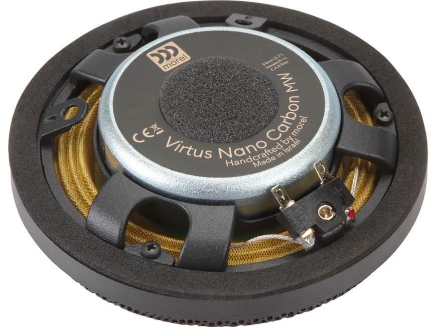 Morel Virtus Nano Carbon MW4, Virtus Nano Carbon MW6 Virtus Nano Carbon Series woofers