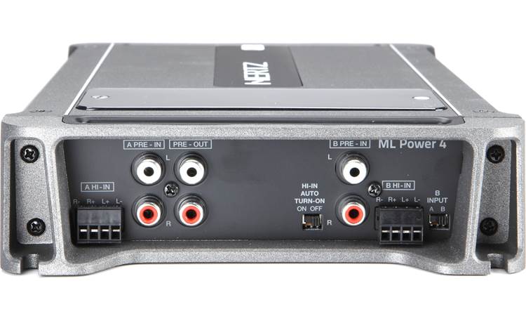 Hertz Mille ML Power 4 4-channel car amplifier — 120 watts RMS x 4