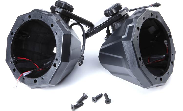 SSV Works JJL-CS65U Custom swiveling cage speaker pods for Jeep Wrangler Unlimited JL (Unloaded)