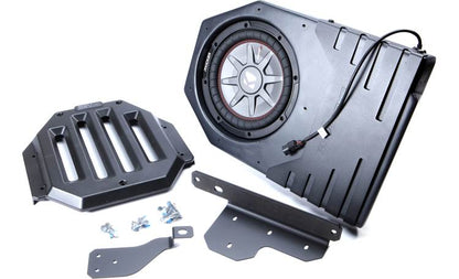 SSV Works JJL-DS10K Custom subwoofer enclosure for 2018-up Jeep Wrangler Unlimited JL (with 10" Kicker subwoofer)