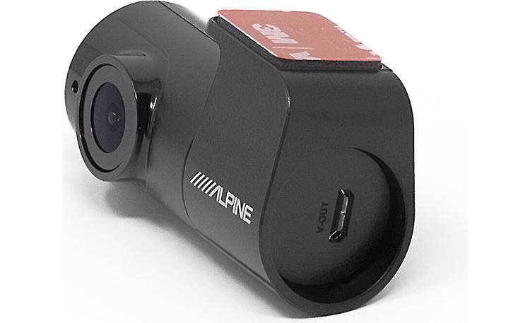 Alpine DVR-C310R HD dash cam with Wi-Fi and included rear-view cam