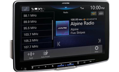 Alpine Halo11 iLX-F511 Digital multimedia receiver — an 11" touchscreen that fits in a DIN dash opening (does not play discs)