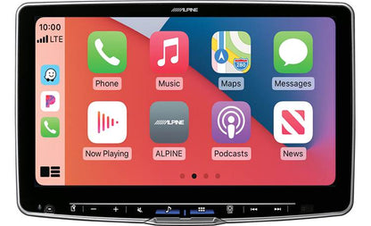 Alpine Halo11 iLX-F511 Digital multimedia receiver — an 11" touchscreen that fits in a DIN dash opening (does not play discs)