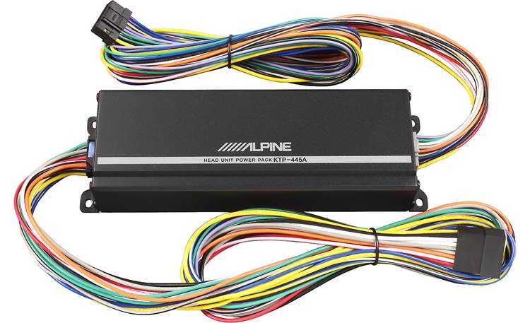 Alpine KTP-445A Power Pack Compact upgrade amplifier for your Alpine receiver — 45 watts RMS x 4