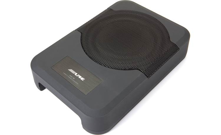 Alpine PWE-S8-WRA Compact powered subwoofer designed for 2011-up Jeep Wrangler JK Unlimited models