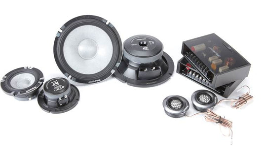 Alpine R2-S653 Next-Generation R-Series Pro 6-1/2" 3-way component speaker system