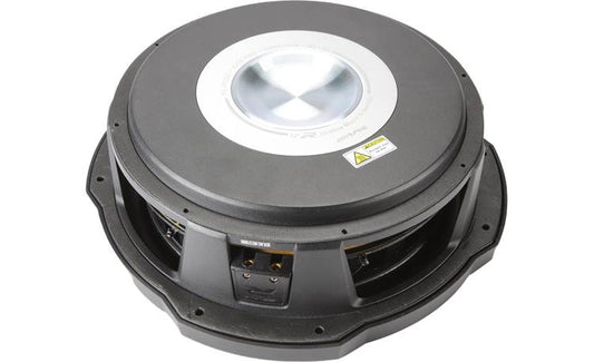 Alpine RS-W12D2 R-Series shallow-mount 12" component subwoofer with dual 2-ohm voice coils