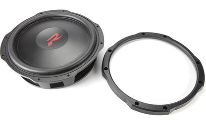 Alpine RS-W12D4 R-Series shallow-mount 12" subwoofer with dual 4-ohm voice coils