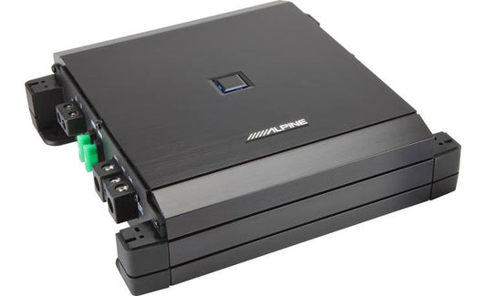 Alpine S2-A60M S-Series mono subwoofer amplifier — 600 watts RMS x 1 at 2 ohms