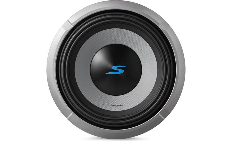 Alpine S2-W10D4 S-Series 10" subwoofer with dual 4-ohm voice coils