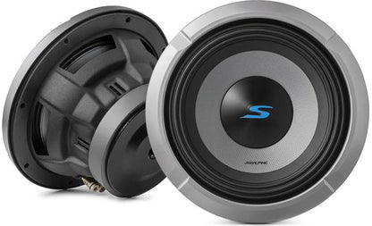 Alpine S2-W8D4 S-Series 8" subwoofer with dual 4-ohm voice coils