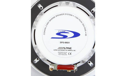 Alpine SPS-M601W 6-1/2" 2-way marine speakers