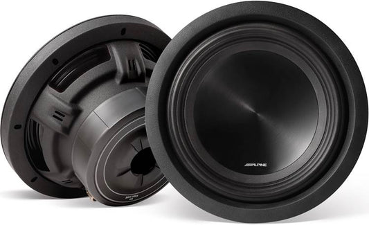 Alpine SWT-10S4 10" truck subwoofer with 4-ohm voice coil