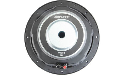 Alpine W10S4 BassLine Series 10" 4-ohm subwoofer